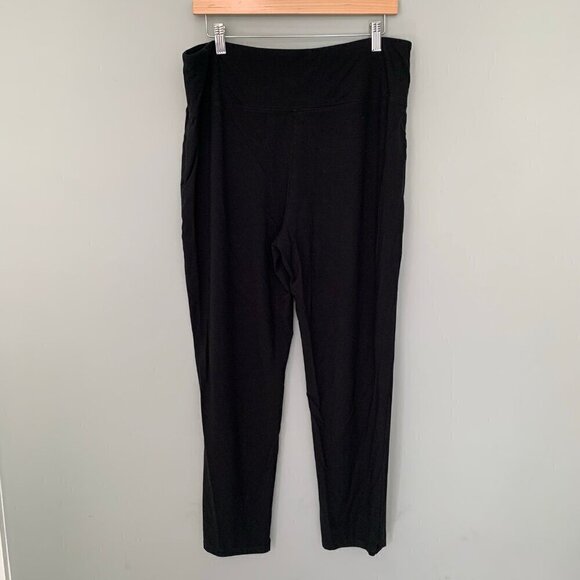 J. Jill black wearever collection smooth fit slim leg stretch casual career pant - Picture 4 of 9
